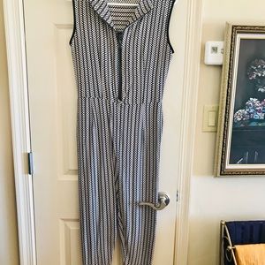 Striped jumpsuit
